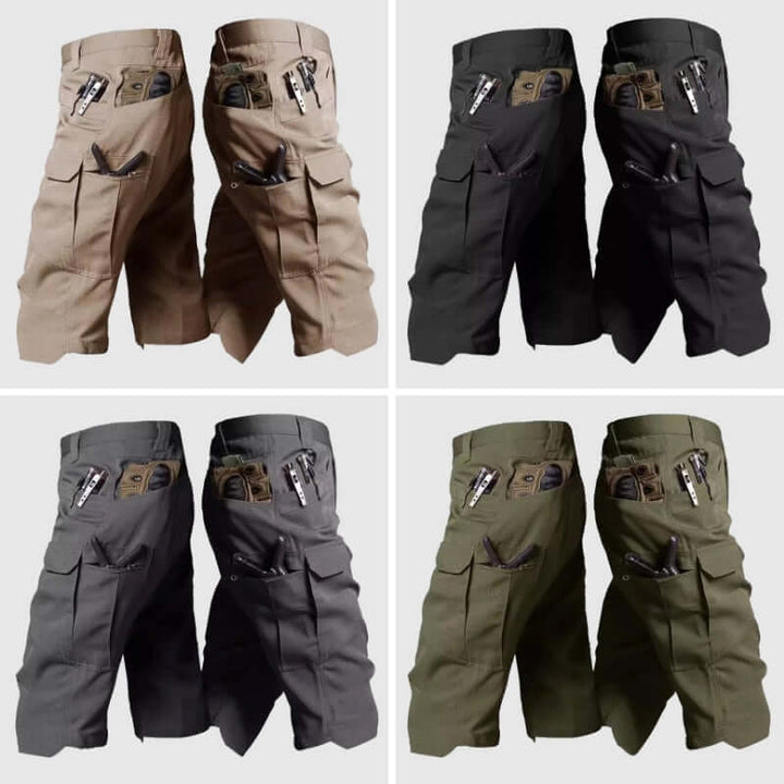 Men's Outdoor Camo Shorts with Pockets