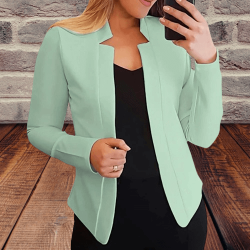 Women's Slim Fit Blazer Vest: Versatile Tailored Style