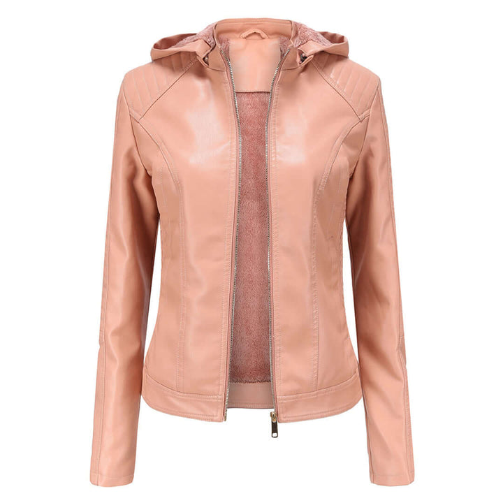 Women's Detachable Hood Jacket: Stylish & Versatile Outerwear