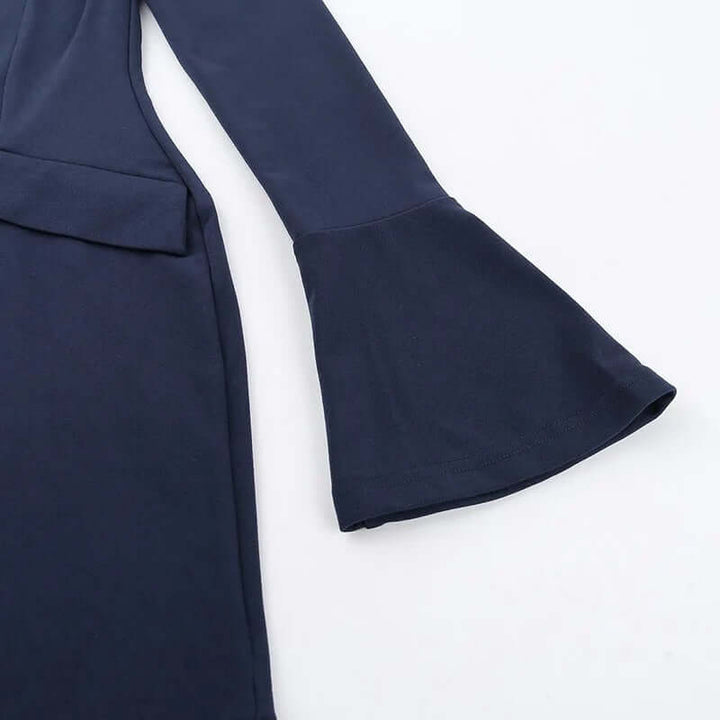 Elegant Turtleneck Sweater Dress