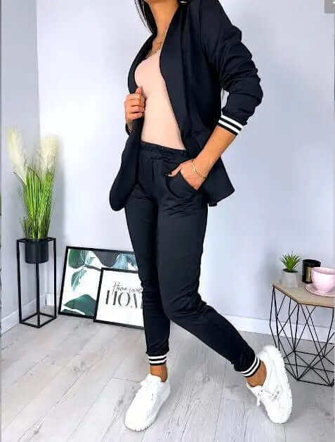Women's 2-Piece Knit Fall Set: Chic & Comfortable Outfit