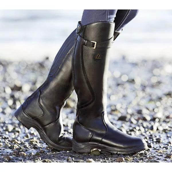 Waterproof Leather Winter Riding Boots