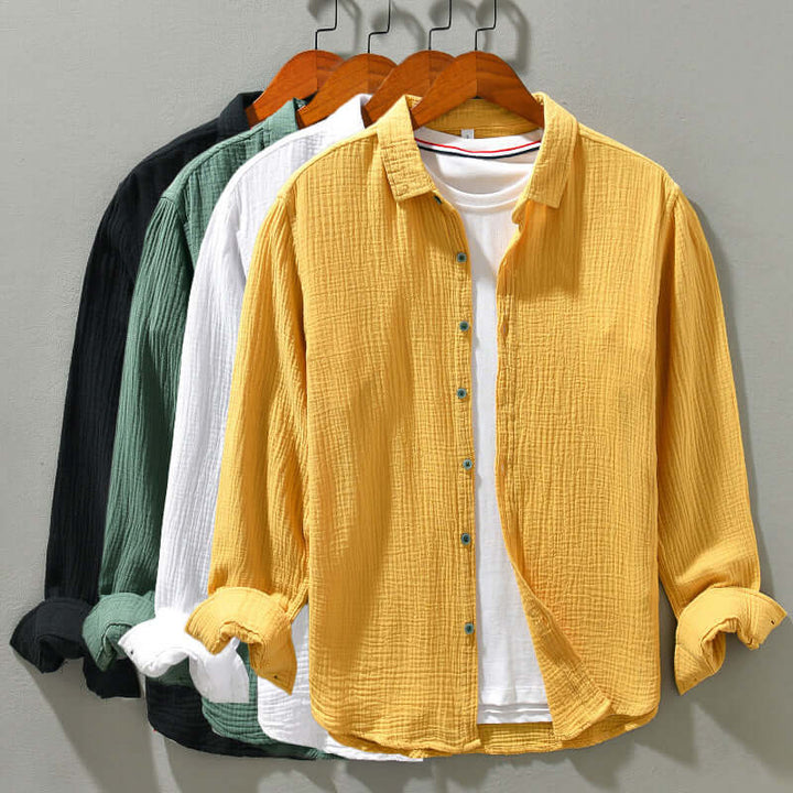 Men's Relaxed Fit Cotton Shirt