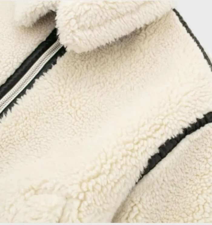 Women's Oversized Fleece Zip Jacket: Cozy & Stylish