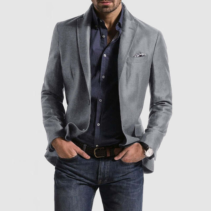 Men's Long Sleeve Formal Suit: Sophisticated Style