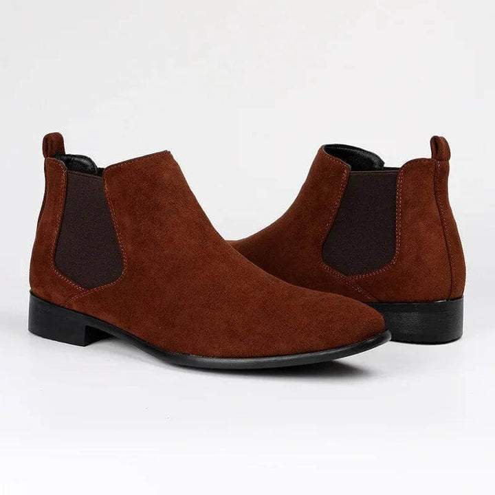 Men's Suede Chelsea Boots: Elegant & Comfortable Footwear