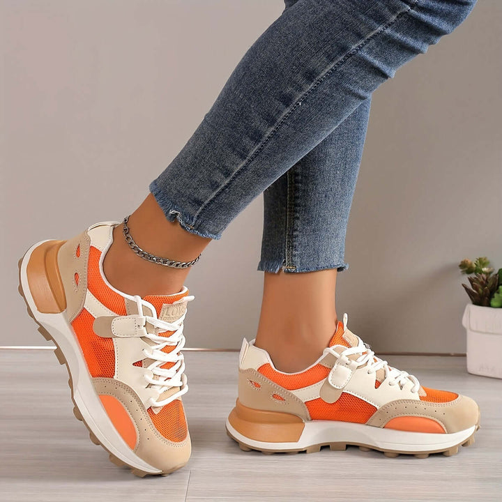 Women's Breathable Mesh Chunky Trainers