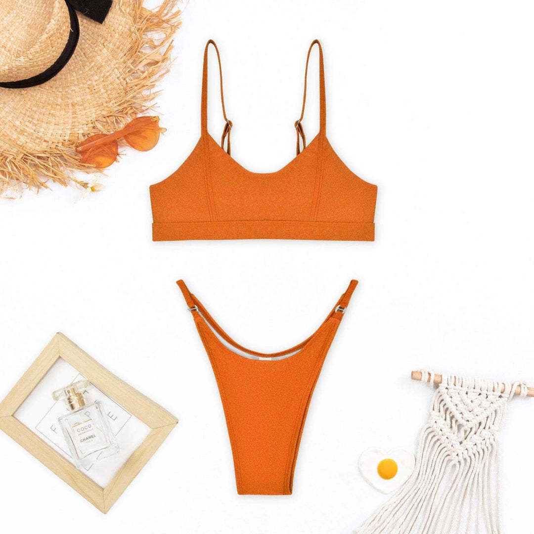 Women's Push-Up Bikini Swimsuit: Supportive & Stylish