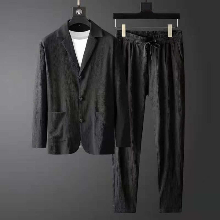 Men's Lightweight Summer Blazer Pant Set