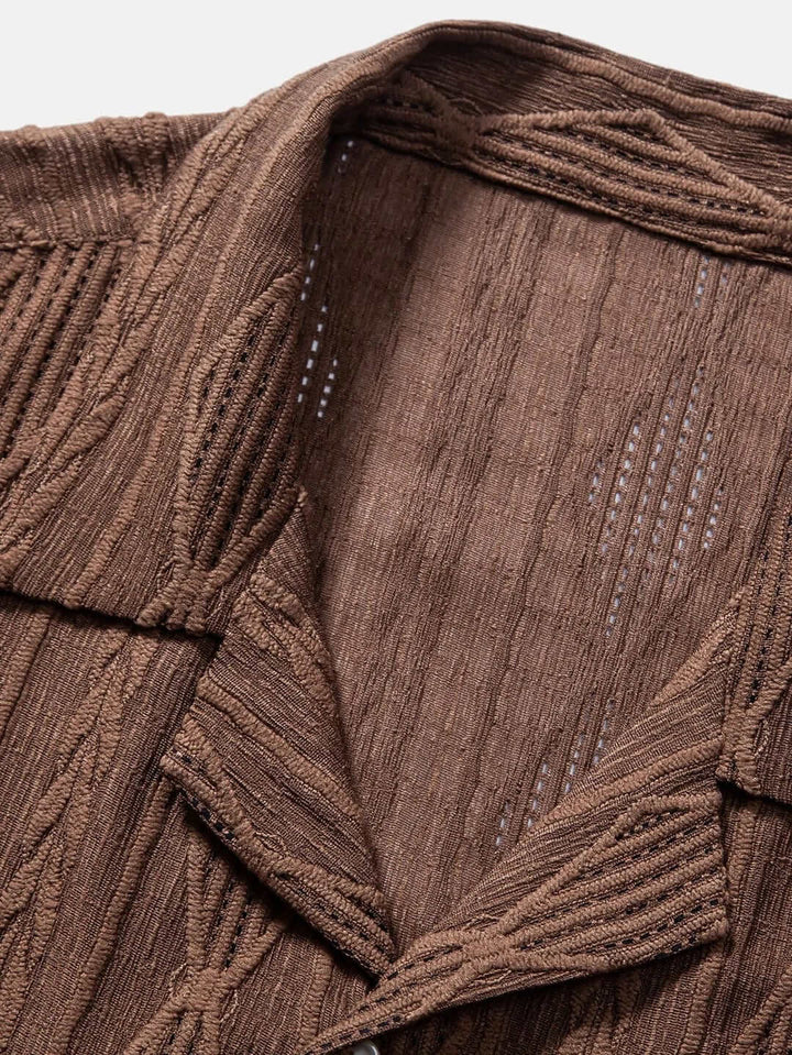 Men's Breathable Cotton Shirt: All-Season Comfort