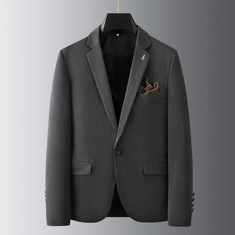 Men's Casual Wire Suit Set: Elegant & Comfortable