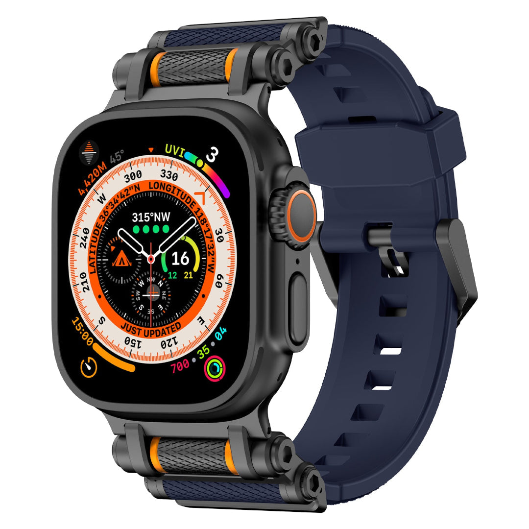 Rotation Axis Silicone Wristband for Apple Watch