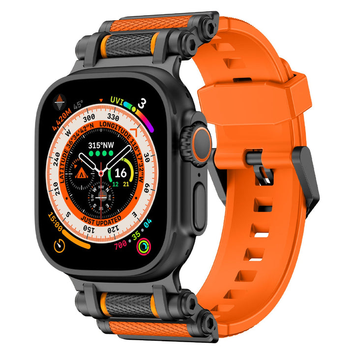 Rotation Axis Silicone Wristband for Apple Watch
