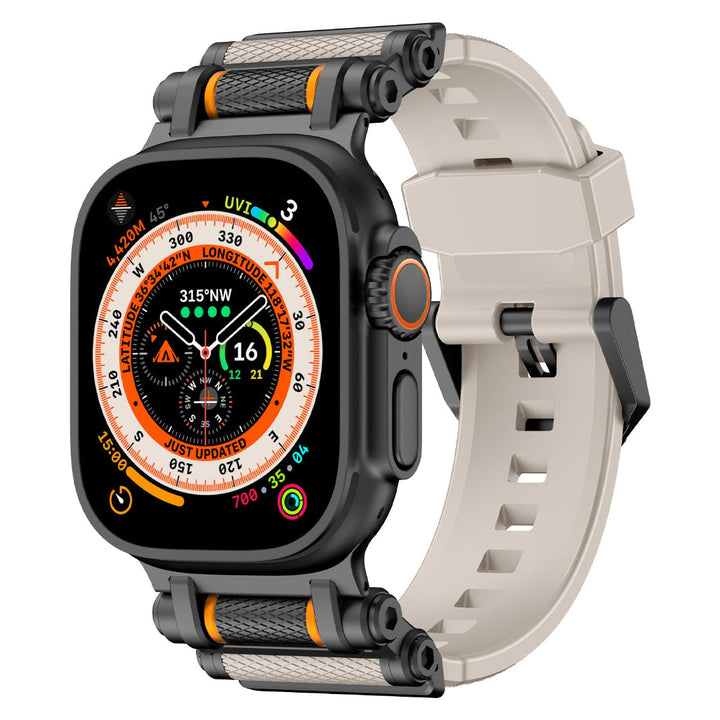 Rotation Axis Silicone Wristband for Apple Watch