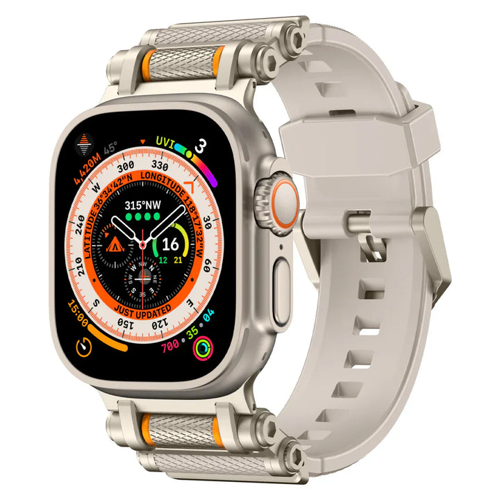 Rotation Axis Silicone Wristband for Apple Watch