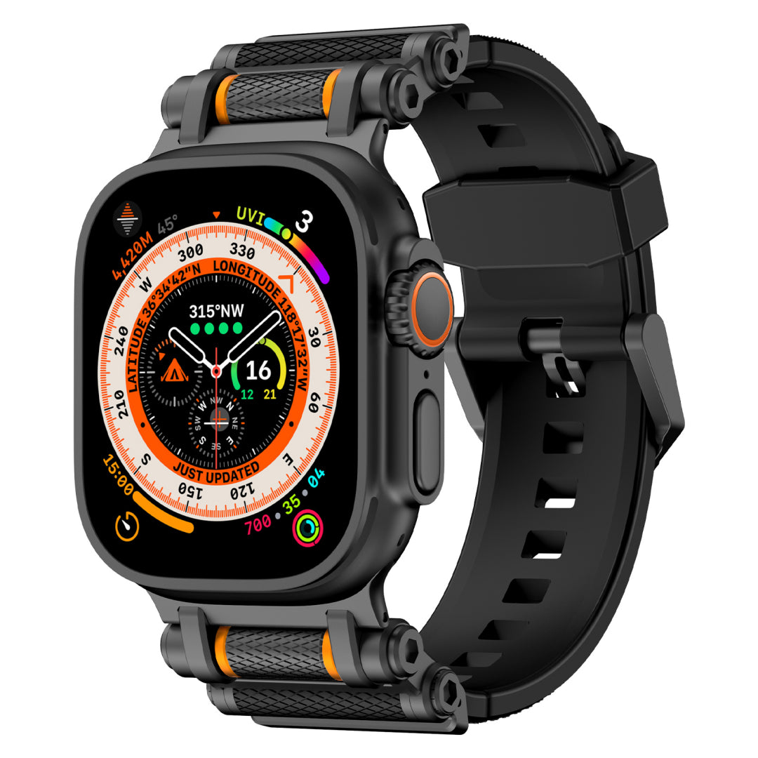 Rotation Axis Silicone Wristband for Apple Watch