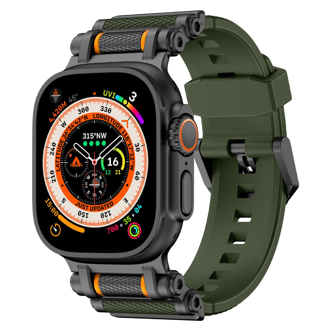 Rotation Axis Silicone Wristband for Apple Watch