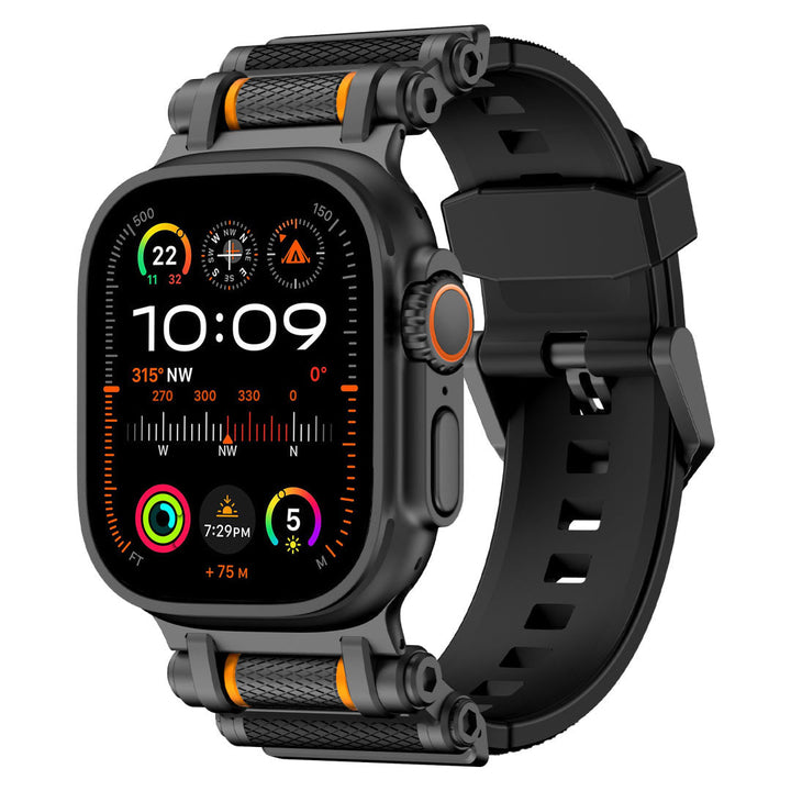 Rotation Axis Silicone Wristband for Apple Watch