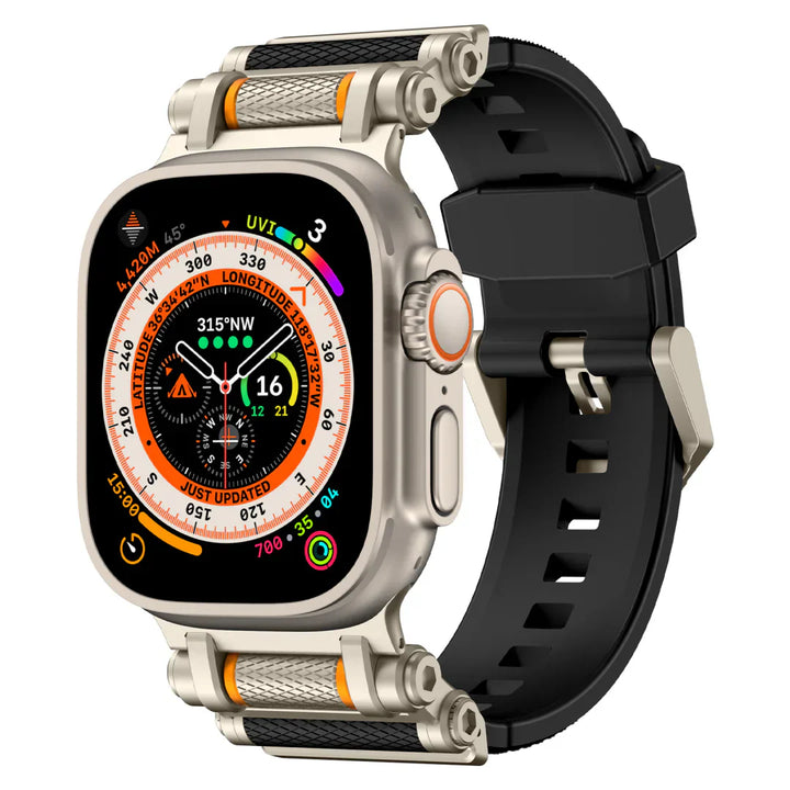 Rotation Axis Silicone Wristband for Apple Watch