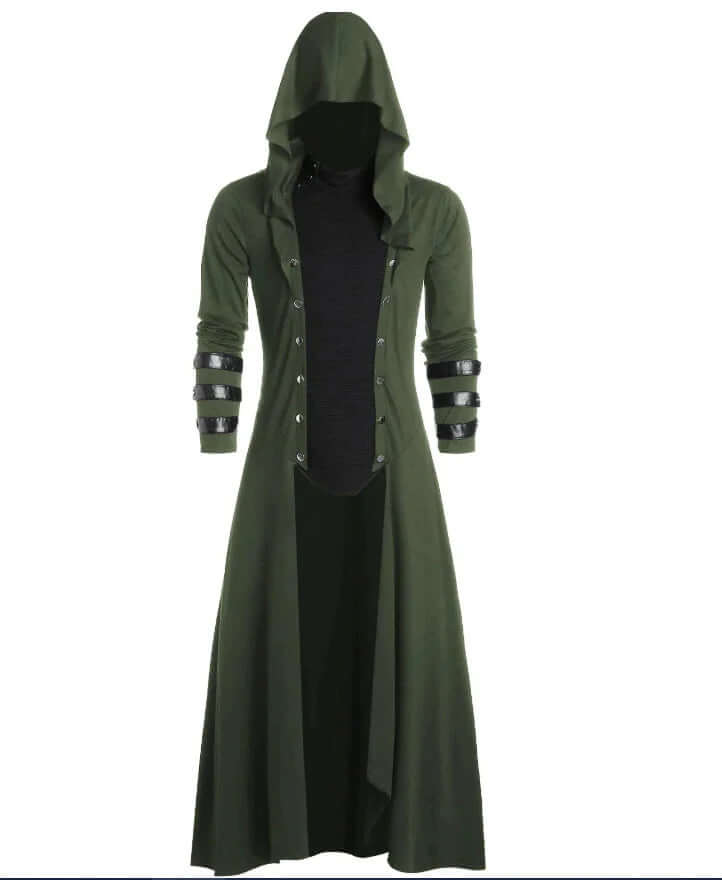 Men's Medieval Retro Hooded Jacket