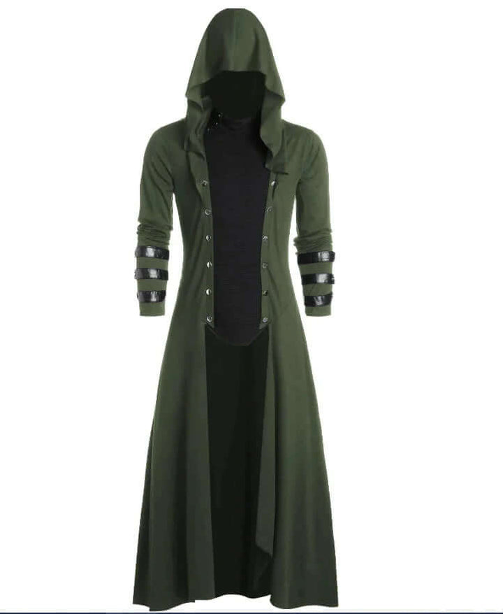Men's Medieval Retro Hooded Jacket
