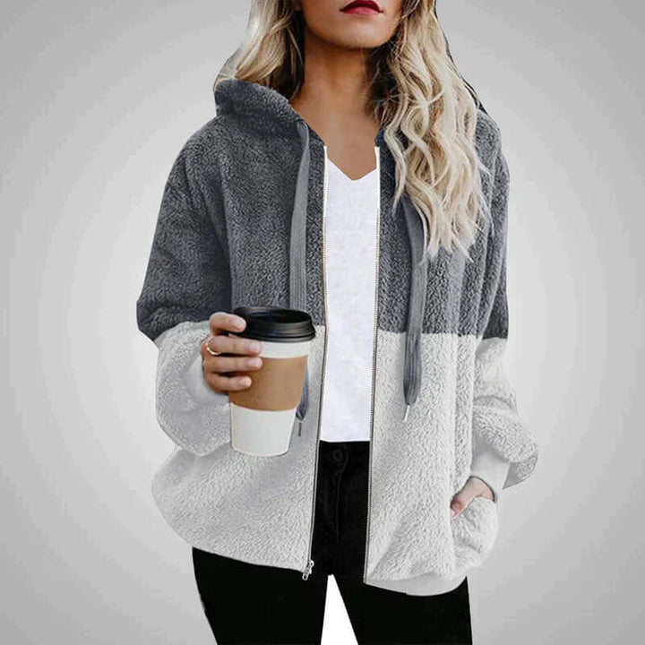 Cozy Hooded Teddy Vest: Warm Winter Jacket