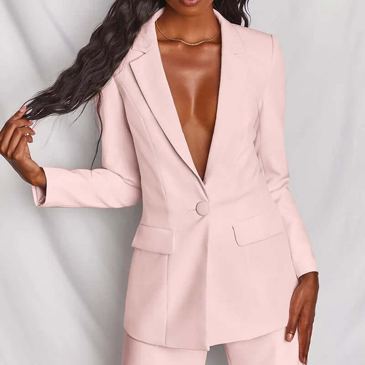 Women's Professional Blazer Pant Set