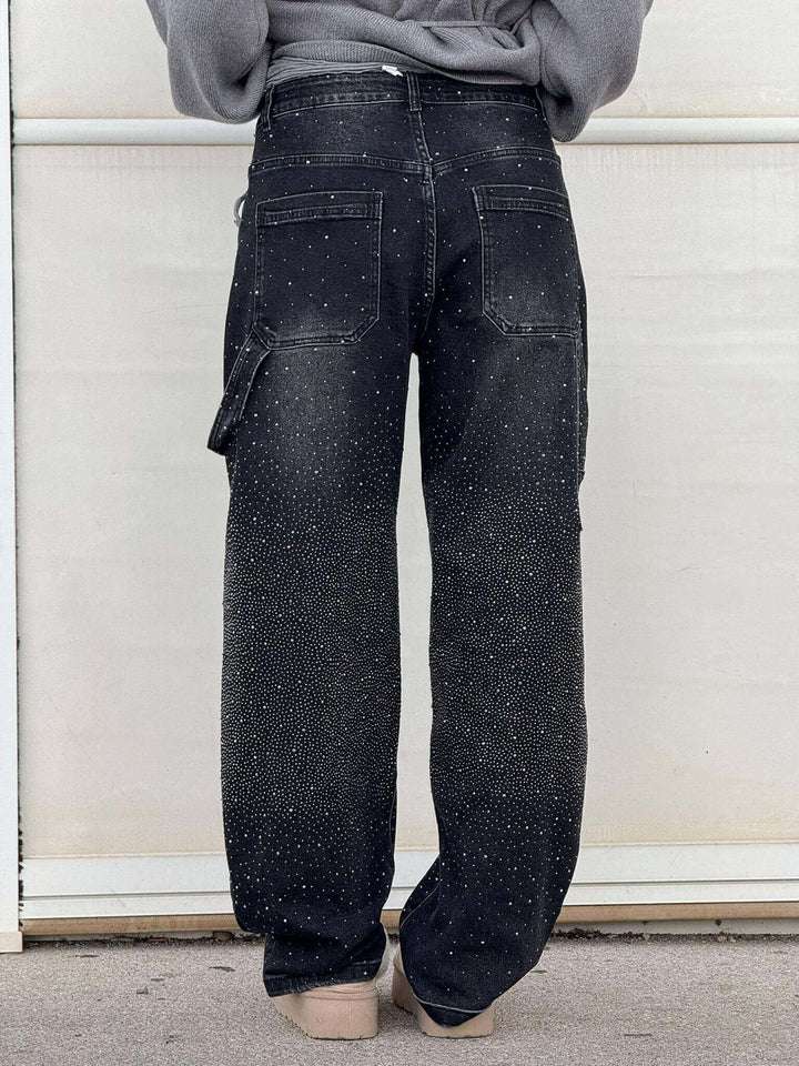 Women's Shiny Balloon Jeans