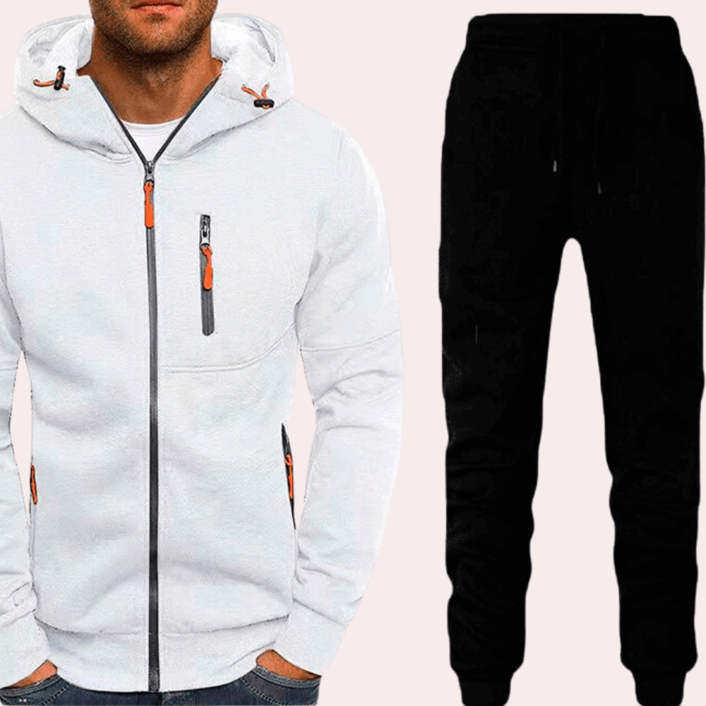 Men's Casual Hoodie and Pants Set