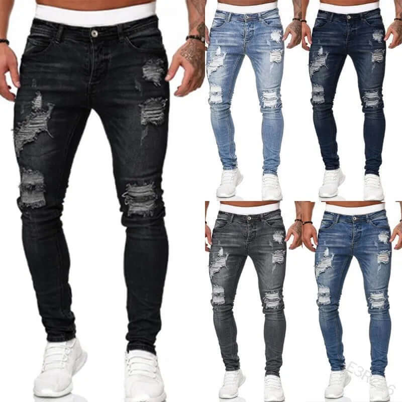 Men's Slim Fit Skinny Jeans: Trendy & Comfortable Denim