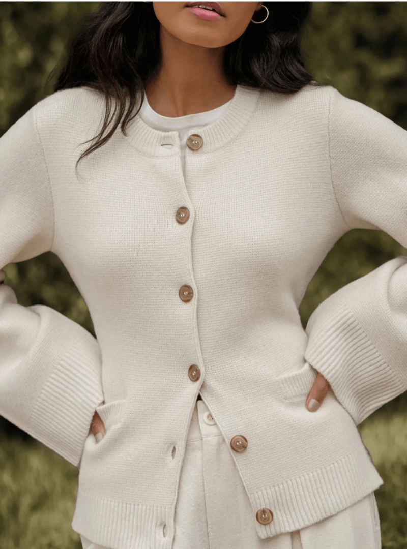 Women's Long Flare Sleeve Knit Sweater