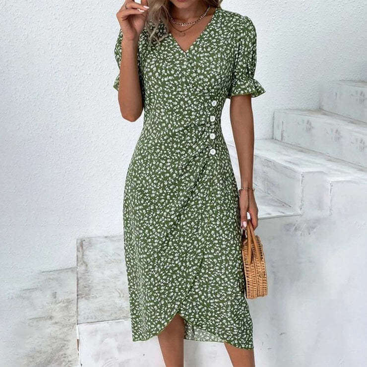 Women's Summer Knee-Length Relaxed Dress