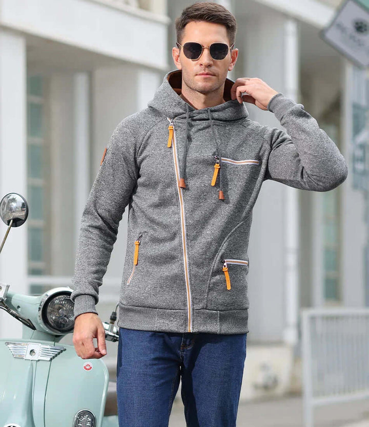 Men's Relaxed Fit Long Sleeve Hoodie