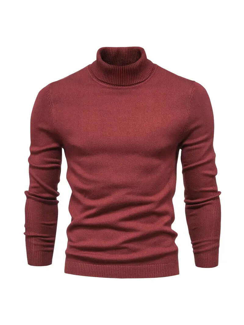 Men's Casual Turtleneck Pullover Sweater