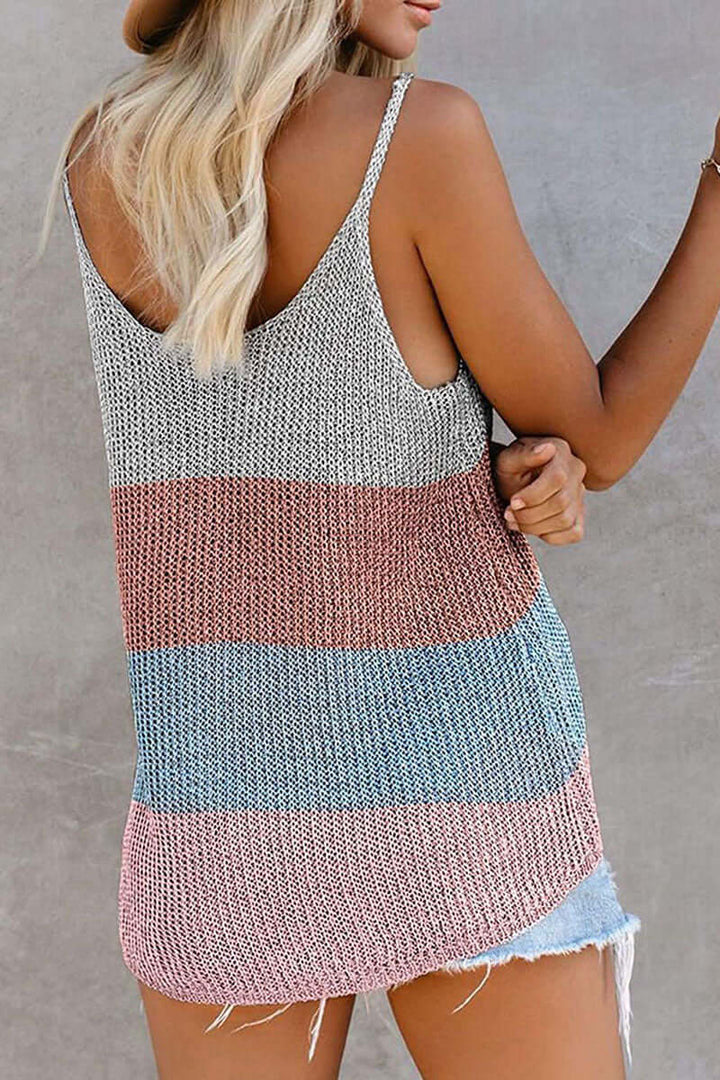 Women's Summer Knitted Sleeveless Top