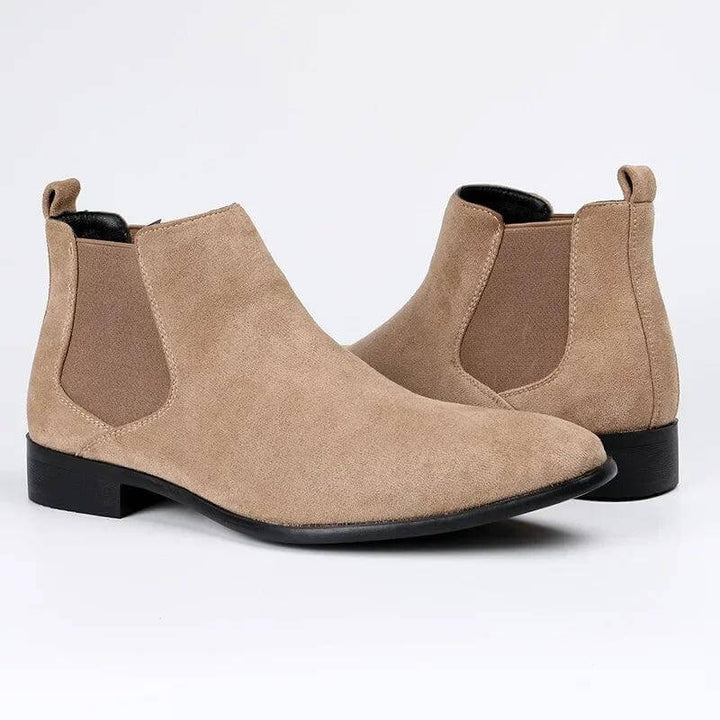 Men's Suede Chelsea Boots: Elegant & Comfortable Footwear