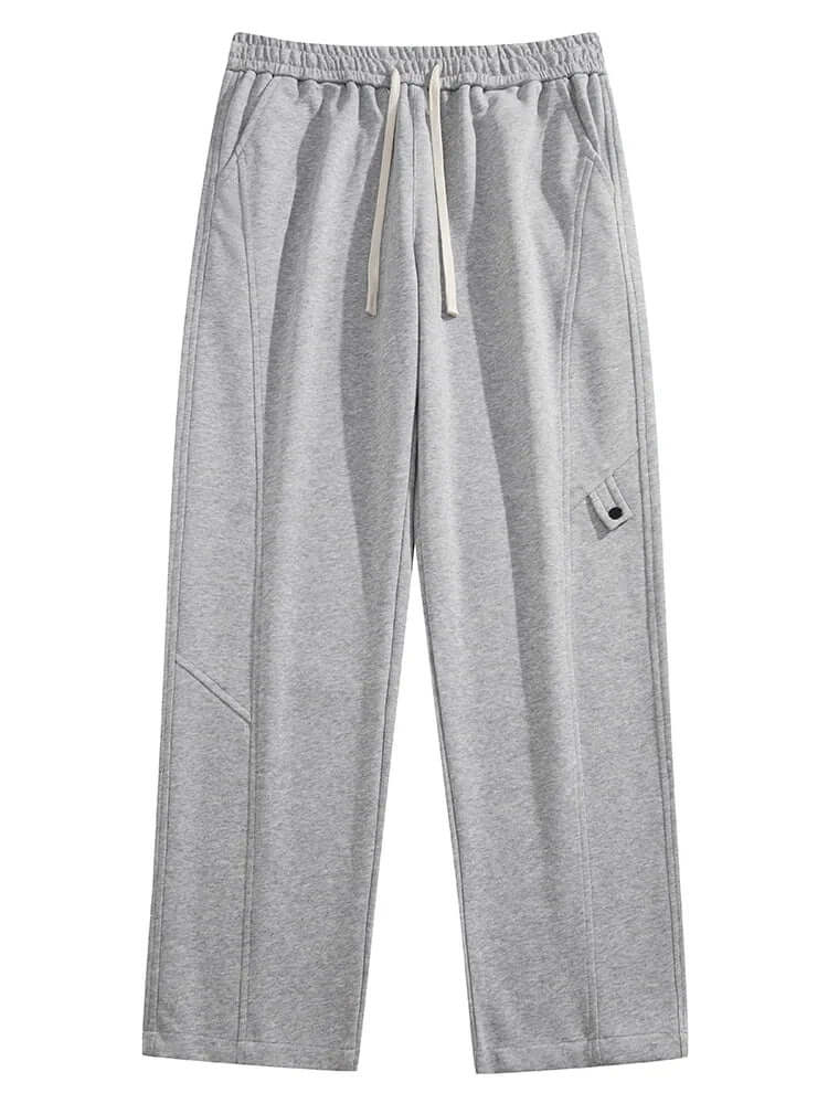 Men's Relaxed-Fit Cotton Trousers: Casual Everyday Pants