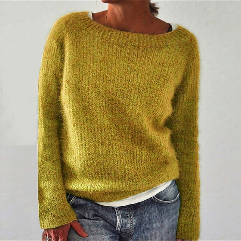 Women's Relaxed-Fit Knit Sweater