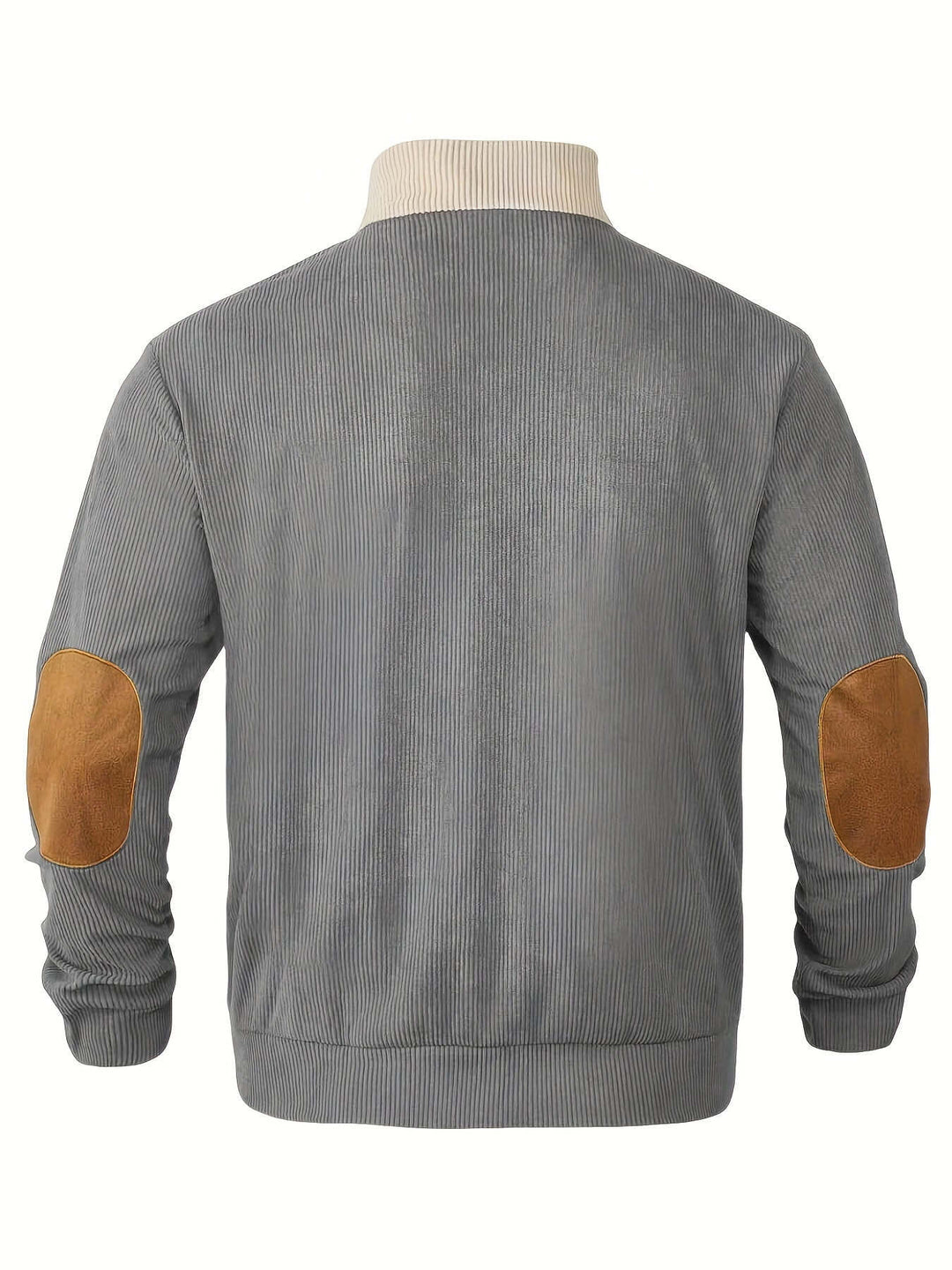 Men's Ribbed Knit Pullover Sweater