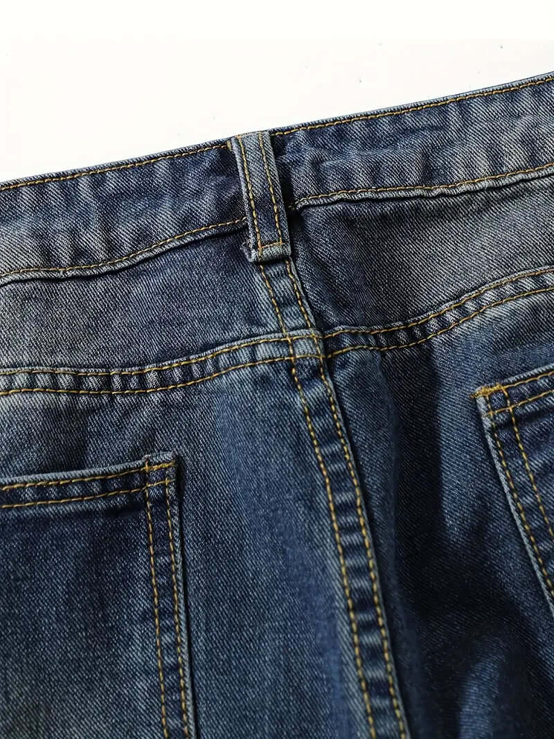 Women's High-Waisted Loose Fit Denim Jeans