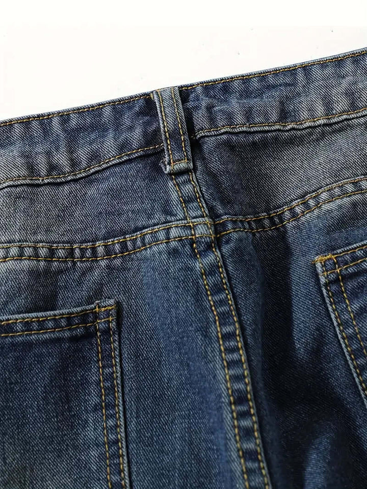 Women's High-Waisted Loose Fit Denim Jeans
