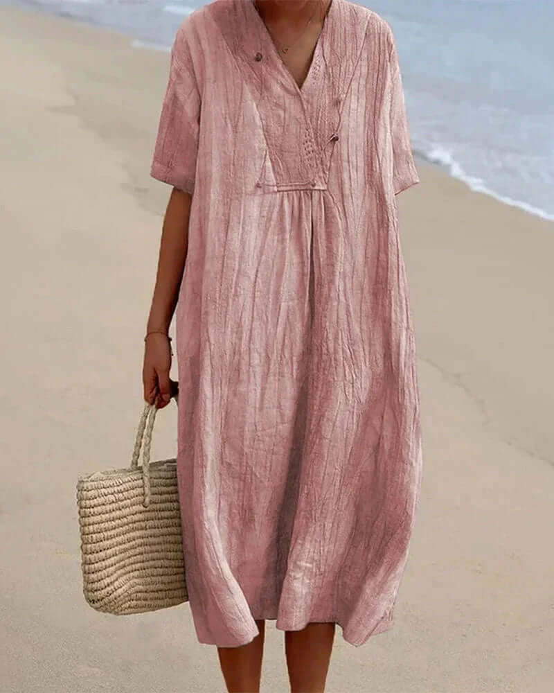 Summer Printed A-Line Dress