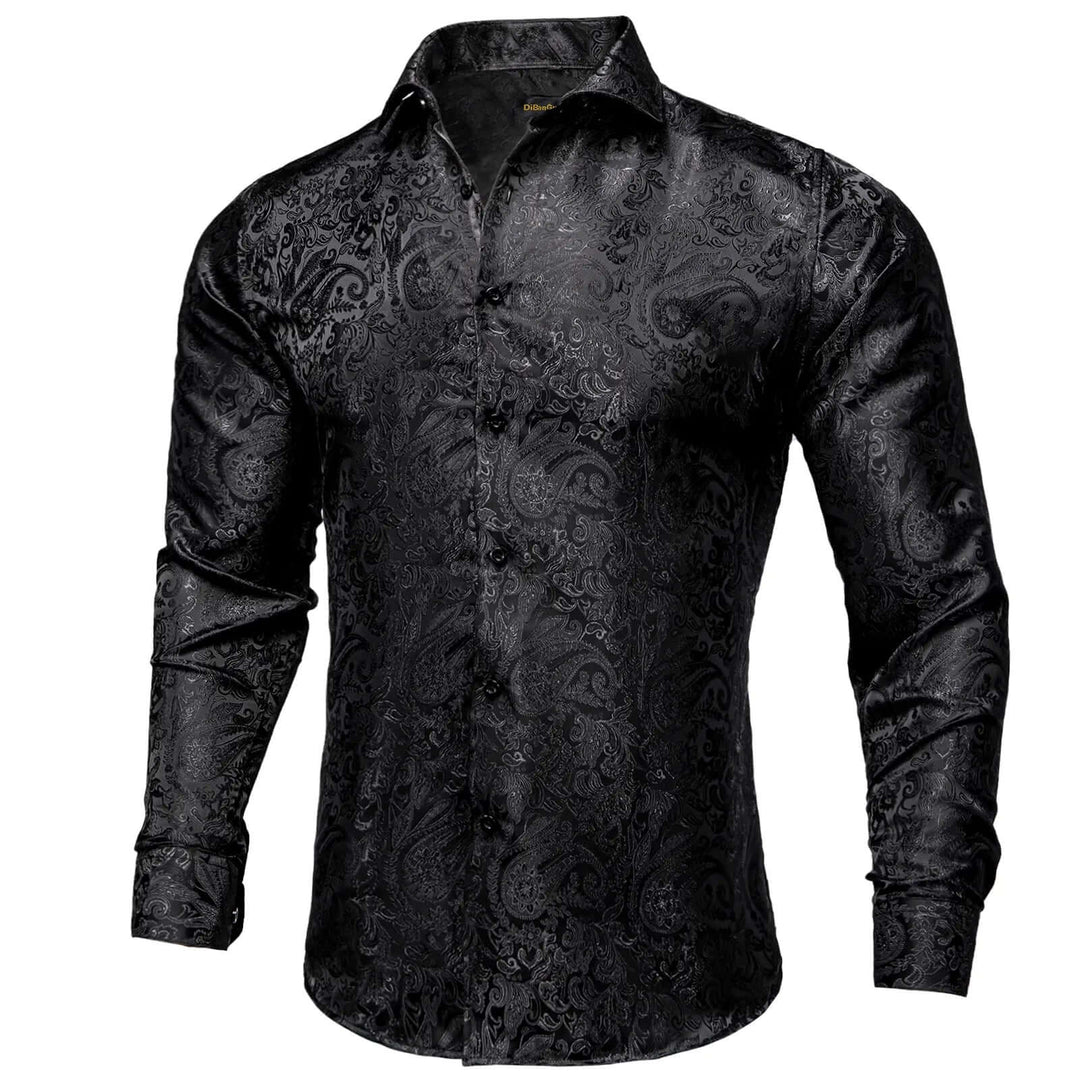 Men's Relaxed-Fit Stand Collar Shirt