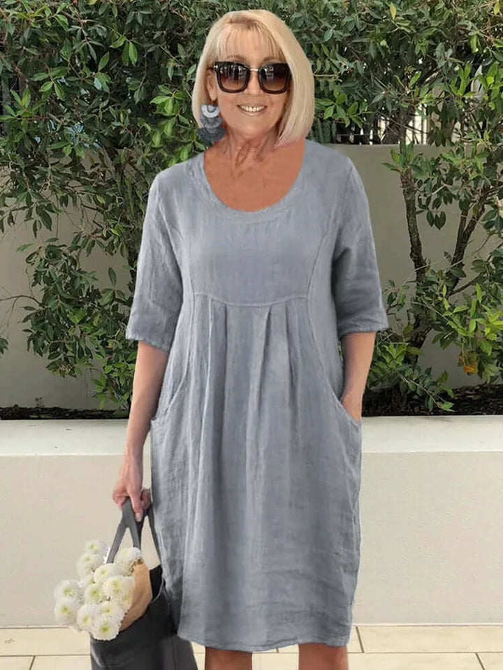Women's Long Sleeve Summer Dress: Modern & Comfortable