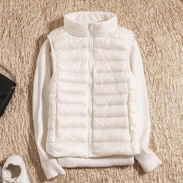 Women's Lightweight Down Sleeveless Puffer Vest