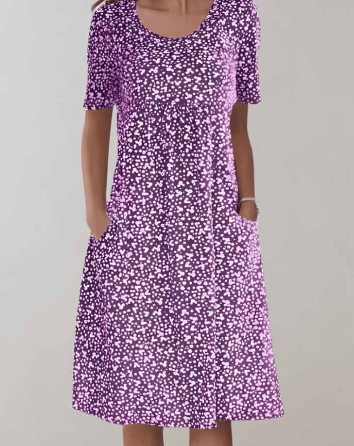 Women's Summer V-Neck Casual Dress