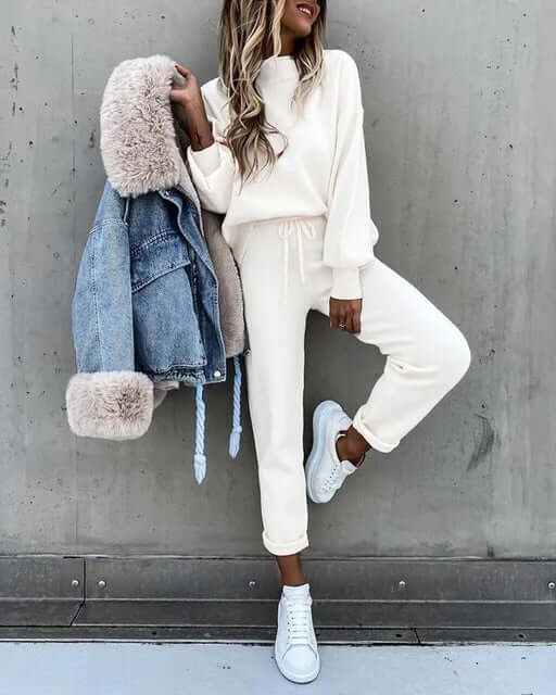 Women's 2-Piece Set: Comfortable & Stylish Outfit