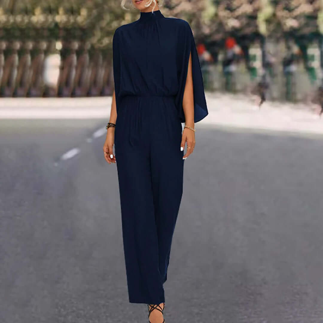 Women's Elegant Batwing Sleeve Jumpsuit