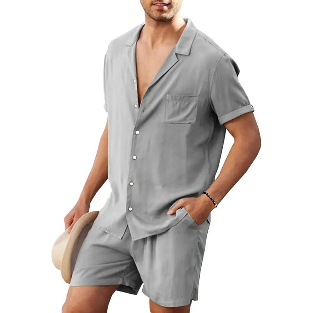 Men's Relaxed-Fit Loungewear Set