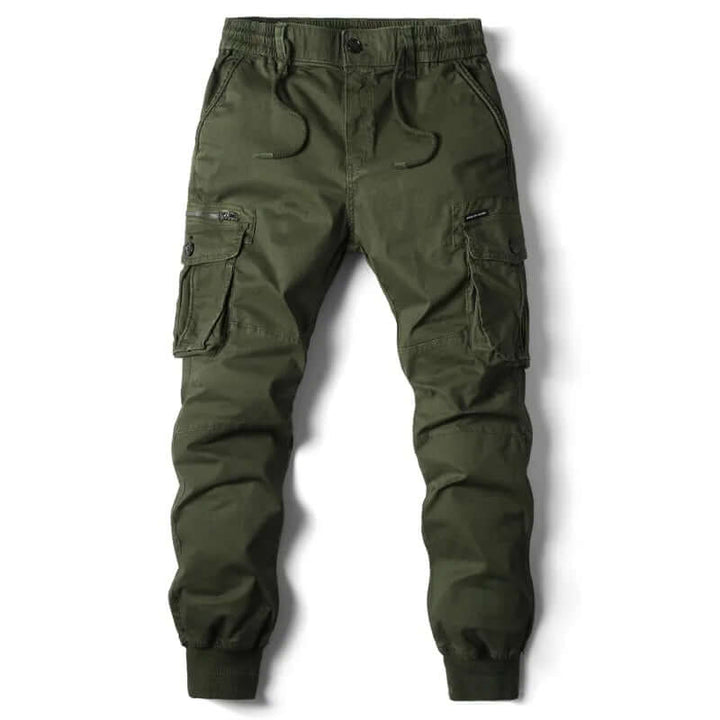 Men's Relaxed-Fit Cargo Pants: Multiple Pockets & Durable Cotton